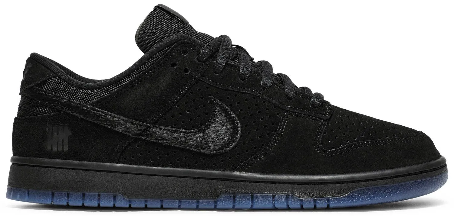Undefeated x Dunk Low 'Dunk vs AF1' Black (Size UK9/US10)