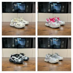Vintage ugly children's shoes Famous Designer Luxury Brand Sneakers High quality Youth shoes Non-slip  Classic Casual shoes