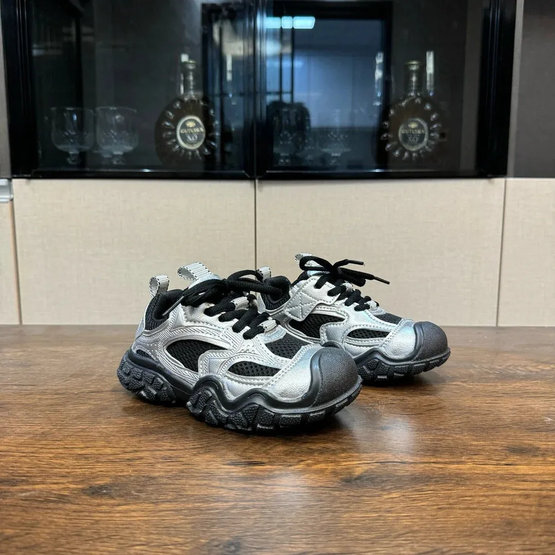 Vintage ugly children's shoes Famous Designer Luxury Brand Sneakers High quality Youth shoes Non-slip  Classic Casual shoes