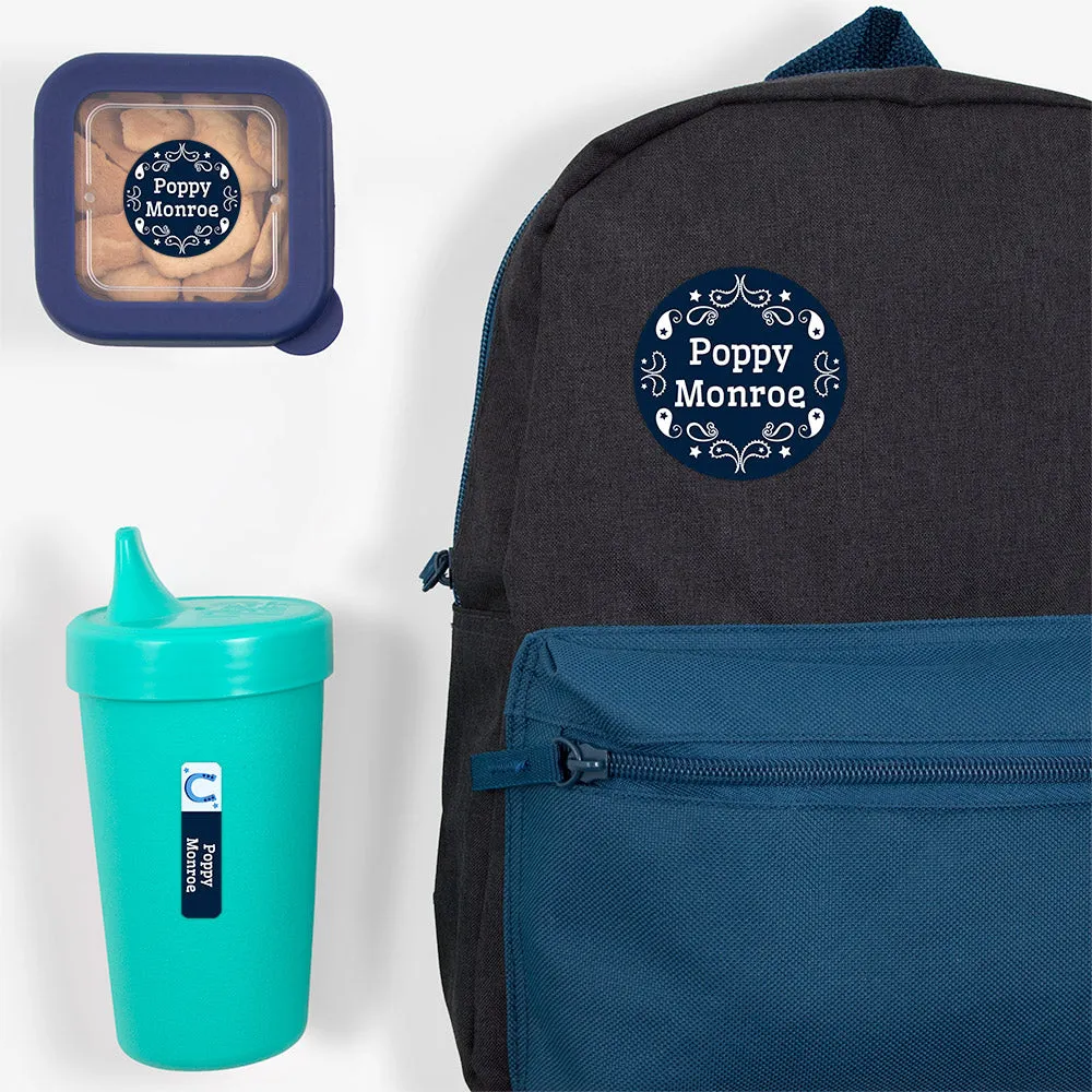 Western Preschool Labels Pack