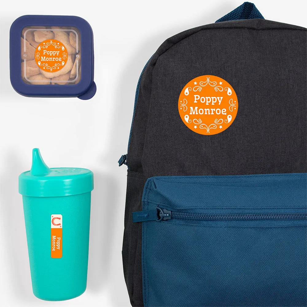 Western Preschool Labels Pack